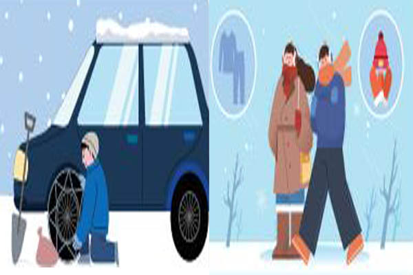 Read more about the article 대설 한파 주의보 대응 행동요령, 예상 적설량 비상단계는?